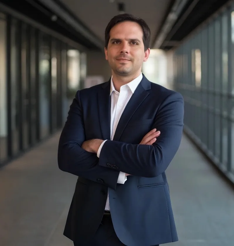 Retrato de Damián Maffud, Diretor da Agência na PIPOL