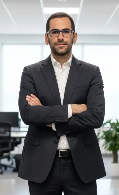 Retrato de Juan Pablo Fernández, Diretor Financeiro (CFO) na PIPOL